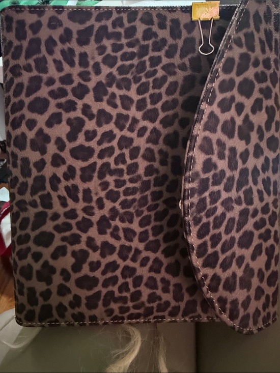 Other - Leopard Print binder